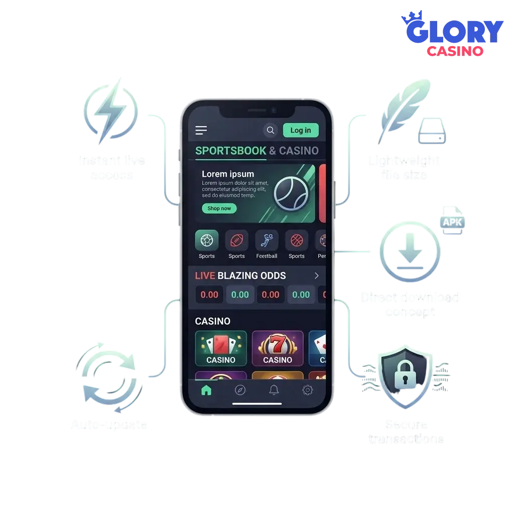 Glory Casino mobile app advantages for Bangladesh players