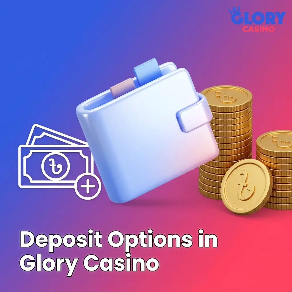Glory Casino deposit options in Bangladesh: bKash, Nagad, and Upay with 500 BDT minimum, free fees, instant transfers