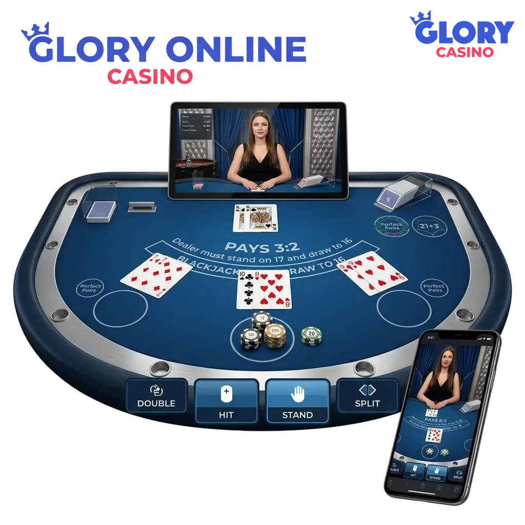 Glory Casino blackjack games online in Bangladesh