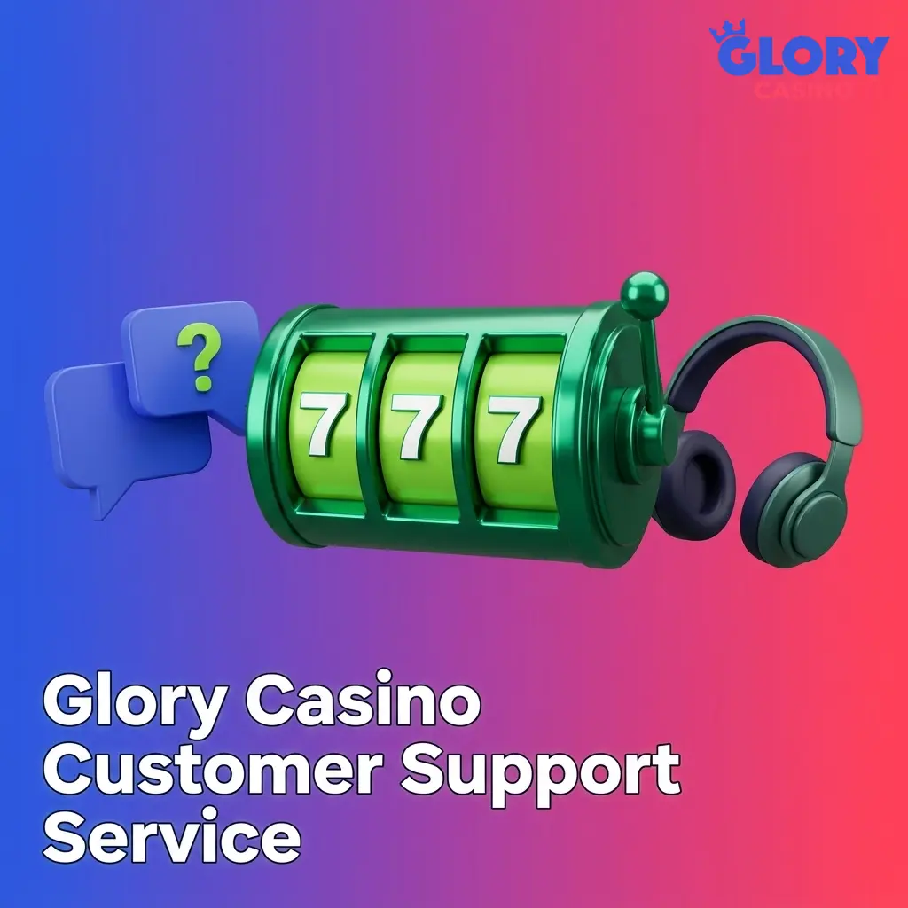 Glory Casino 24/7 customer support channels including live chat, email, and Telegram for player assistance
