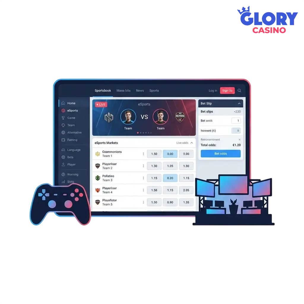 Glory Casino eSports betting in Bangladesh