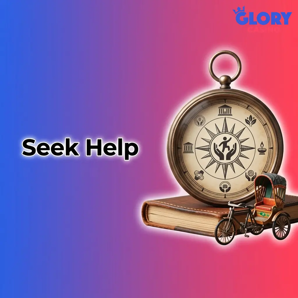 Person seeking professional gambling addiction help with counsellors and support organisations available in Bangladesh