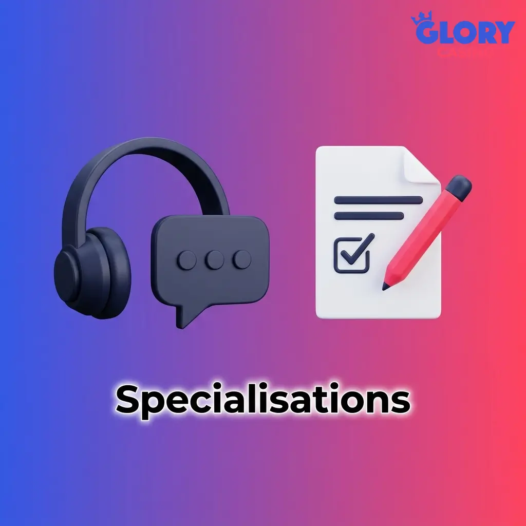 Glory Casino customer service team assisting players with account, payments, bonuses, and gameplay queries