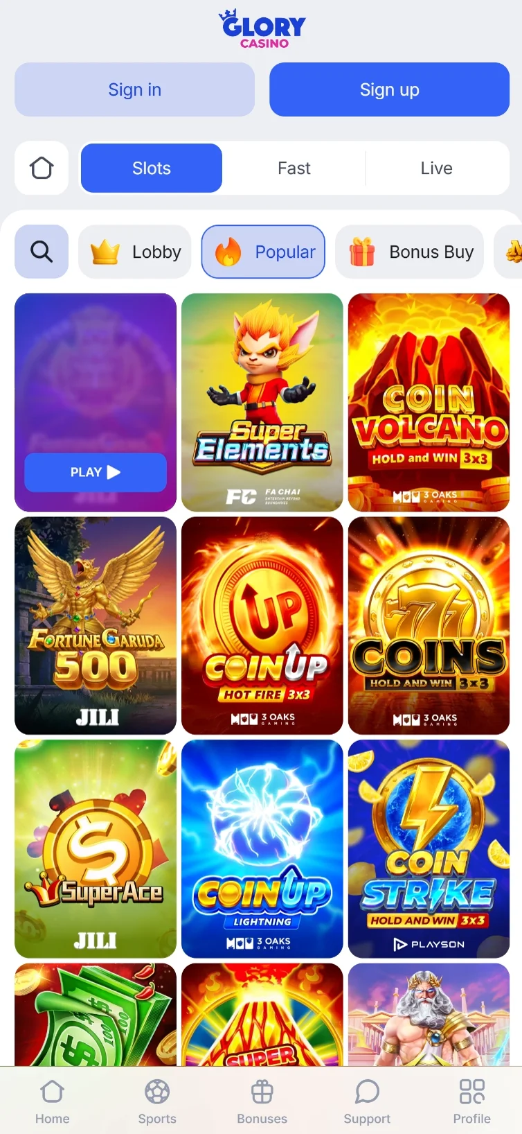 glorycasino_app_slots