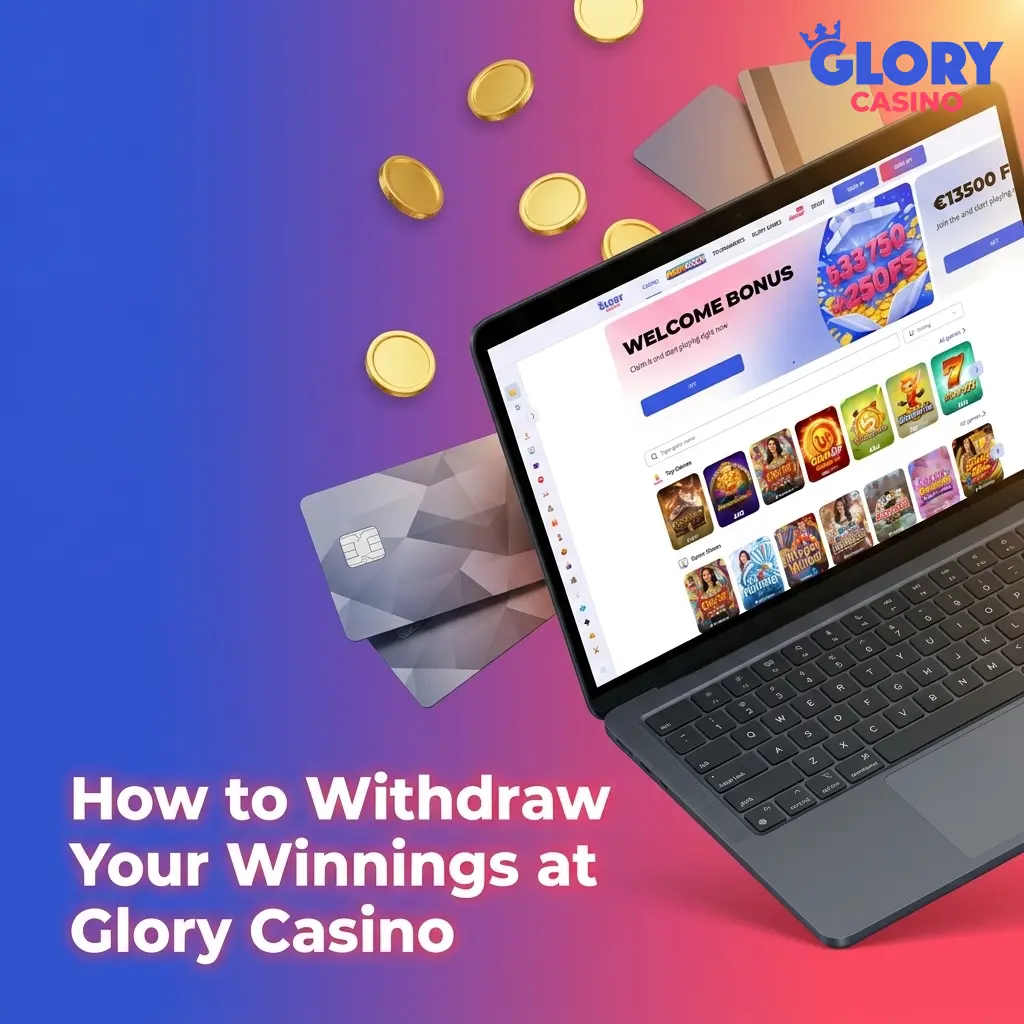 Glory Casino withdrawal methods in Bangladesh showing Bkash, Nagad, and Upay options with BDT limits