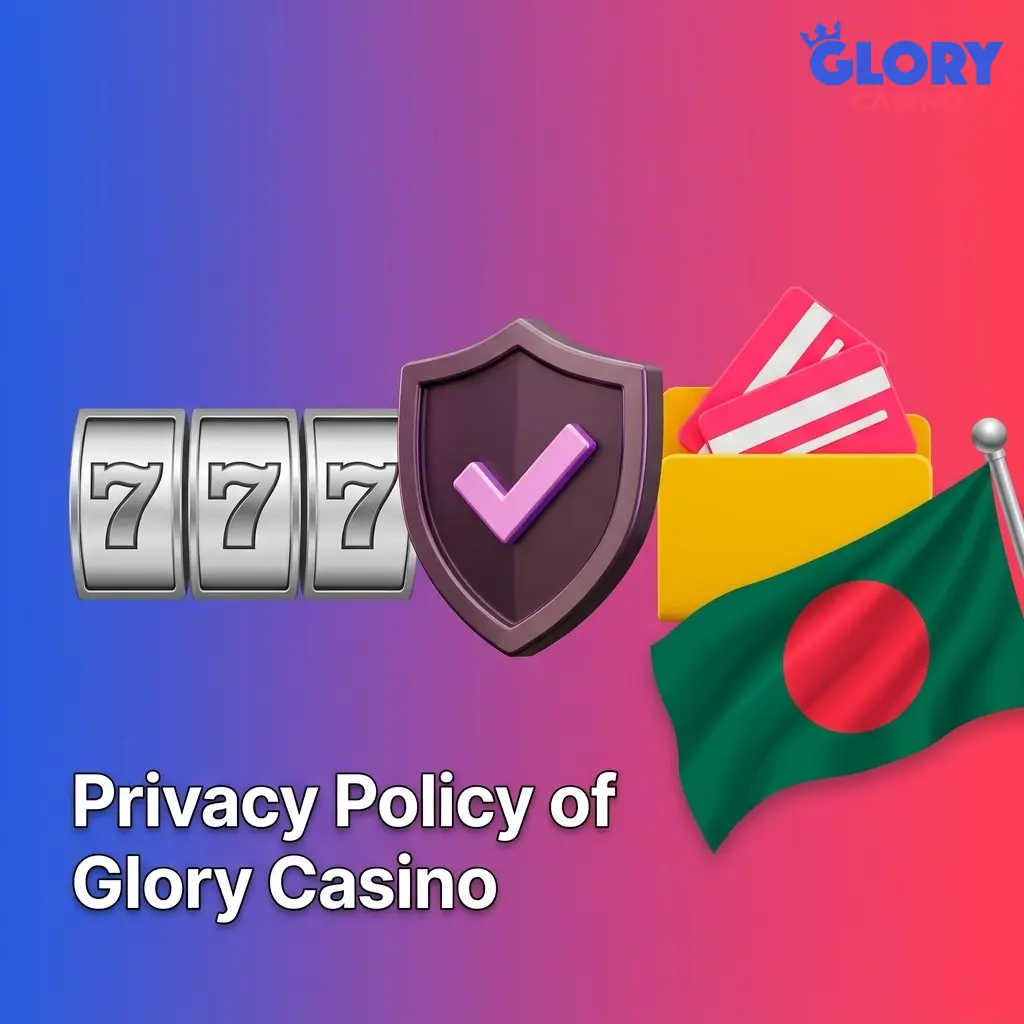Glory Casino privacy policy document outlining data protection and user rights for Bangladesh players