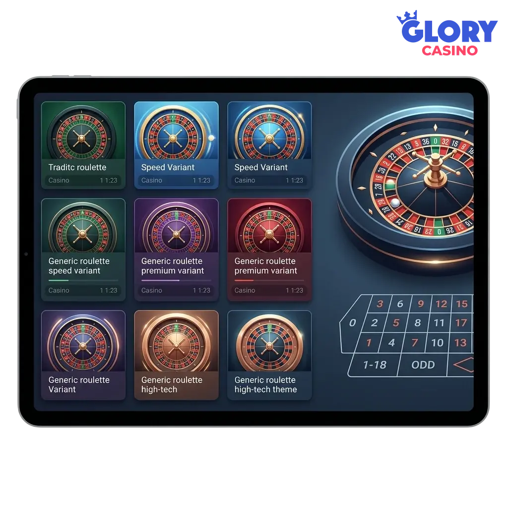 Popular Glory Casino Roulette Games in Bangladesh